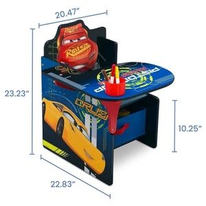 Disney Cars Arm Chair with Storage